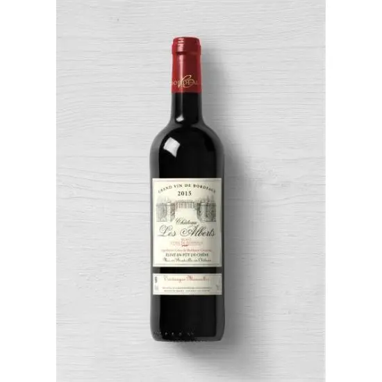 jardin-terroir.com - Blaye Côtes De Bordeaux Rouge Château Les Alberts  6 bouteilles 75 cl