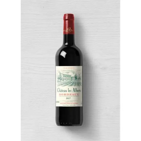 jardin-terroir.com - Bordeaux rouge Château Les Alberts 6 bouteilles 75 cl