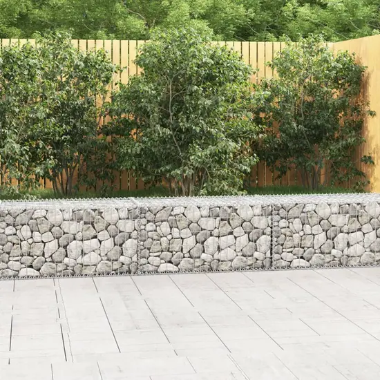 jardin-terroir.com - Mur en gabion avec couvercles Acier galvanisé 300 x 50 x 50 cm
