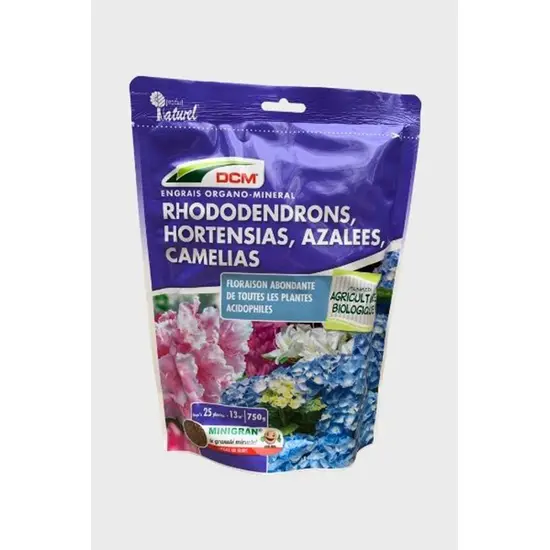 jardin-terroir.com - Engrais pour Rhododendrons, Hortensias, Azalées, Camélias Sachet de 0.75 Kg - 